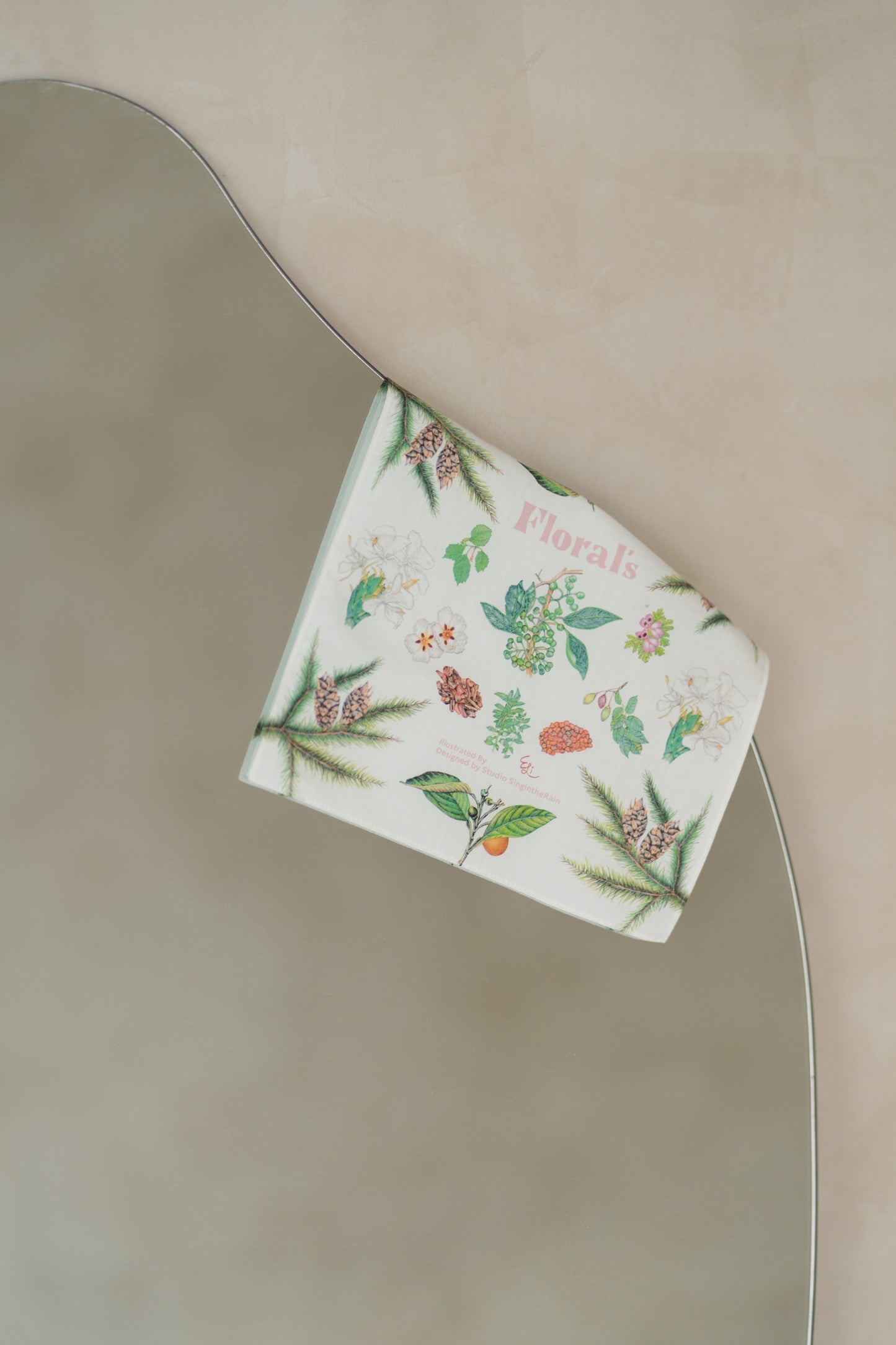 Floral’s植物手繪手帕